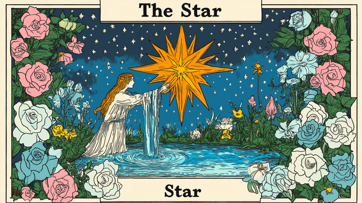 Guiding Light: The Star Card and the Luster of Hope - Imaginary Worlds