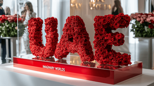 Monumental Luxury and Meaning Rose Sculptures in the United Arab Emirates - Imaginary Worlds