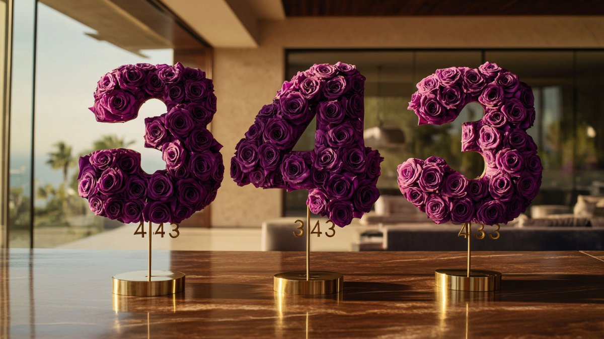 The Enchanting Meaning of the 343 Angel Number and Eternal Rose Lamps - Imaginary Worlds