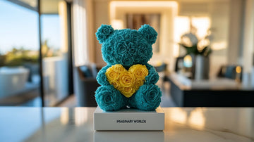 The Green Rose Bear: A Unique, Eco-Friendly Gift for Any Occasion - Imaginary Worlds