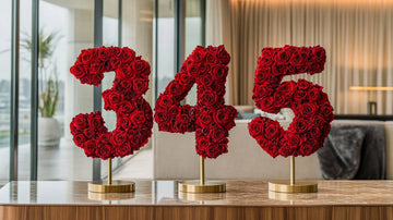 Unveiling the Magic of the 345 Angel Number and the Enchanting Eternal Rose Number Lamp - Imaginary Worlds