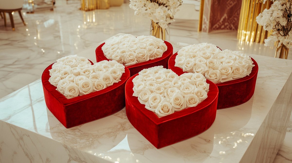 White Roses: Conveying Emotions and Romantic Gestures - Imaginary Worlds