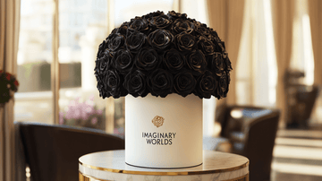 Yellow vs. Black Roses: Radiant Joy vs. Elegant Mystery - Imaginary Worlds