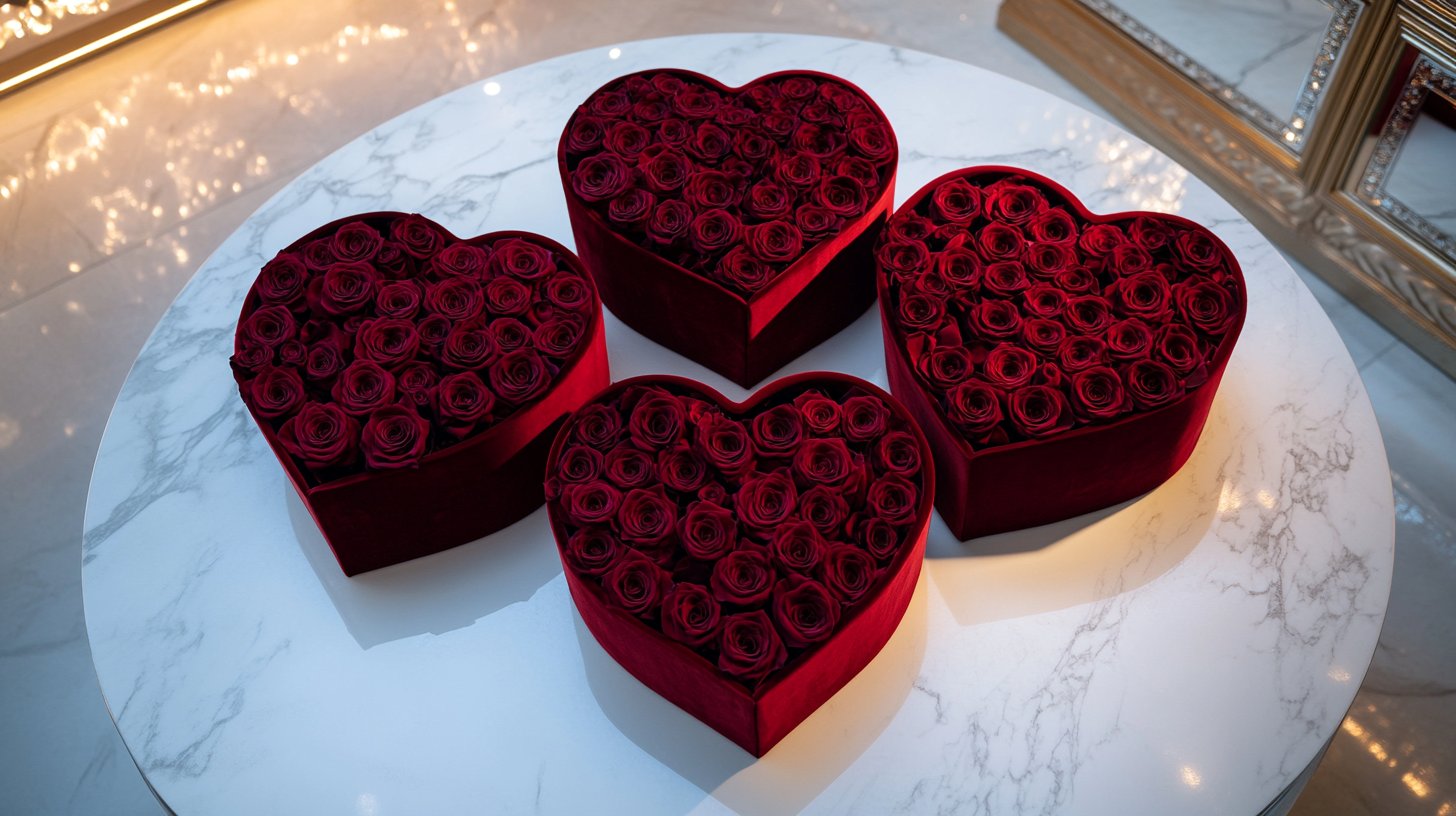 Burgundy Rose Collection