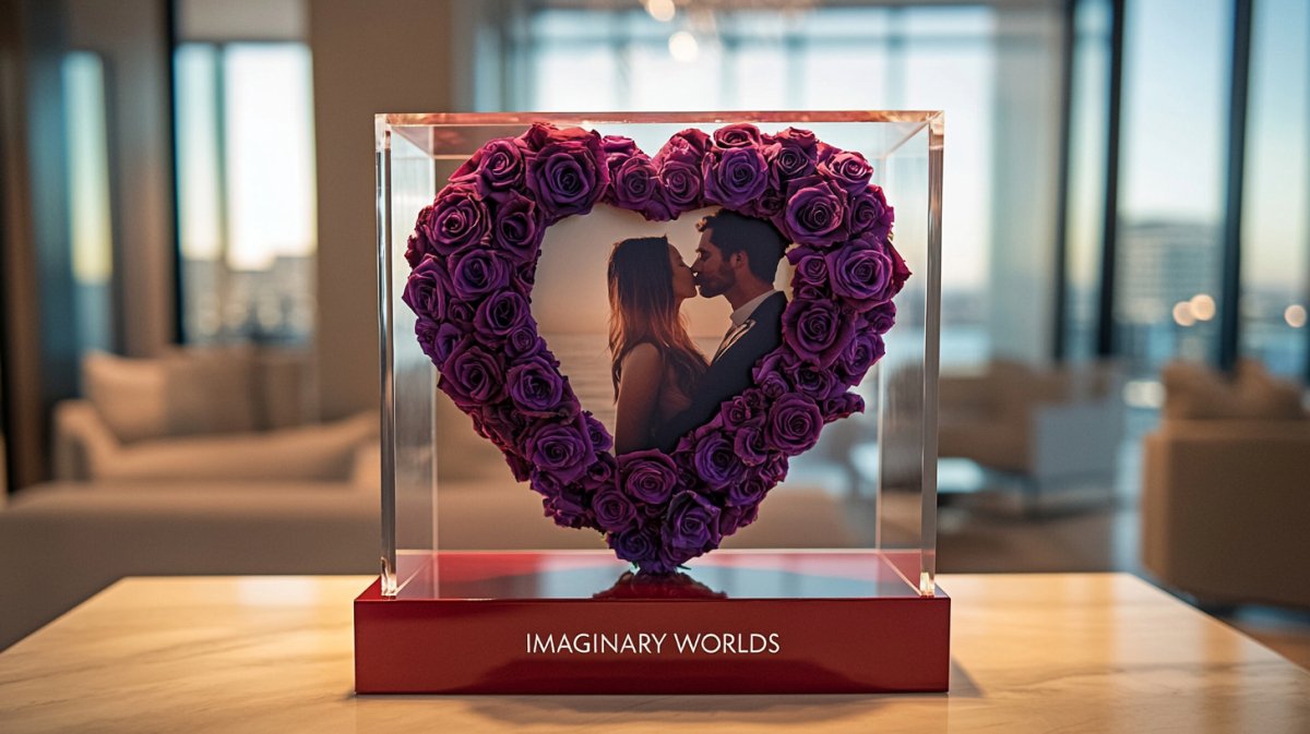 Eternal Heart Acrylic Photo Box Collection - Imaginary Worlds