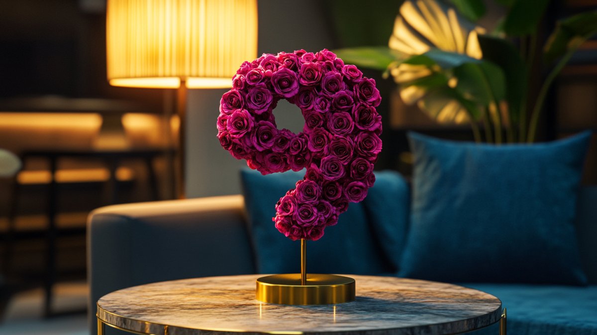 Number 9 Single Rose Lamp Collection - Imaginary Worlds