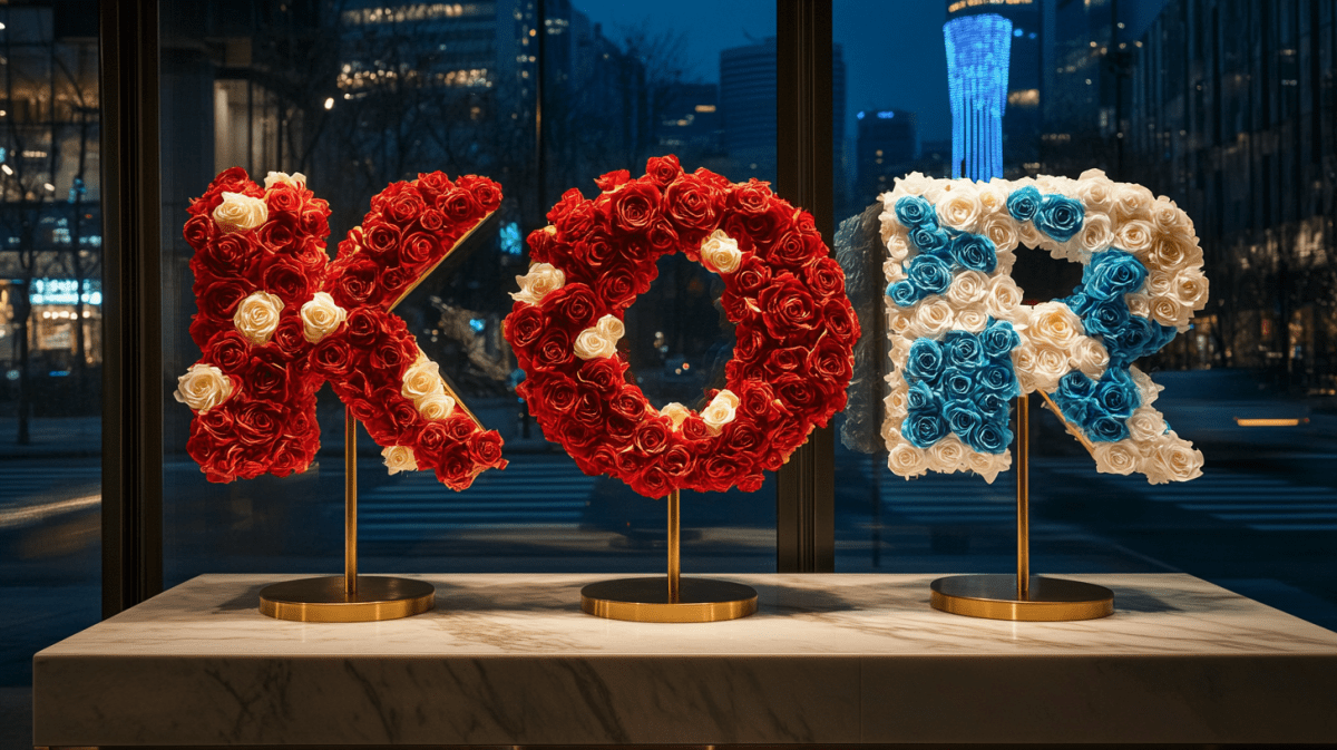 Rose Designs for South Korea – Symbols of Unity and Beauty - Imaginary Worlds