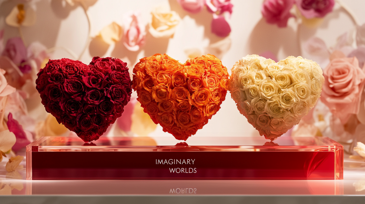 Symbolic Rose Sculptures