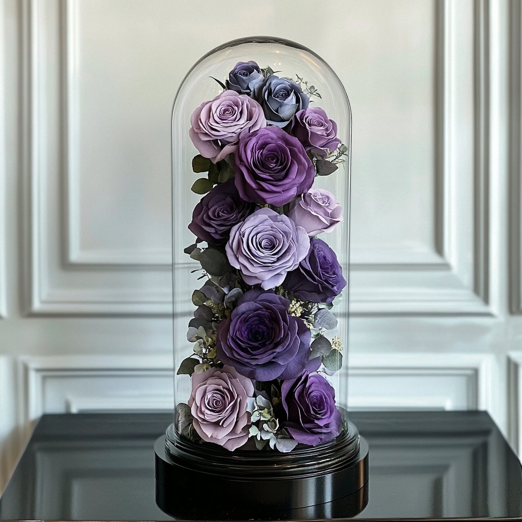 11 Purple Rose Set - Imaginary Worlds