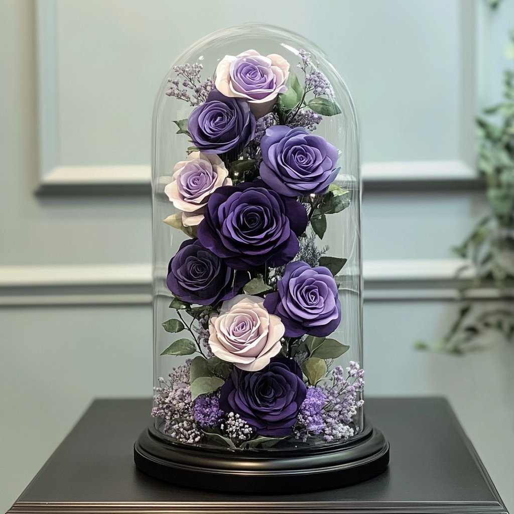 11 Purple Rose Set - Imaginary Worlds