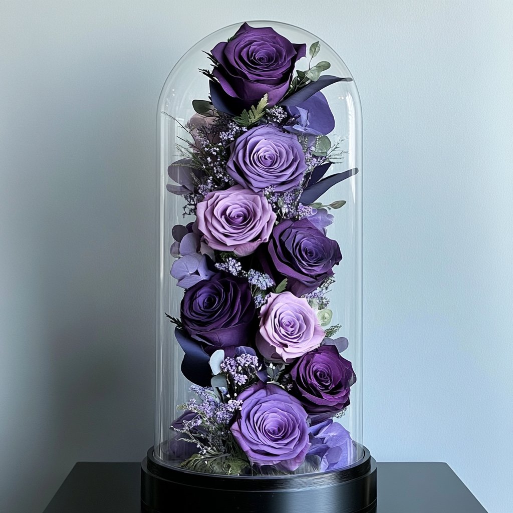 11 Purple Rose Set - Imaginary Worlds