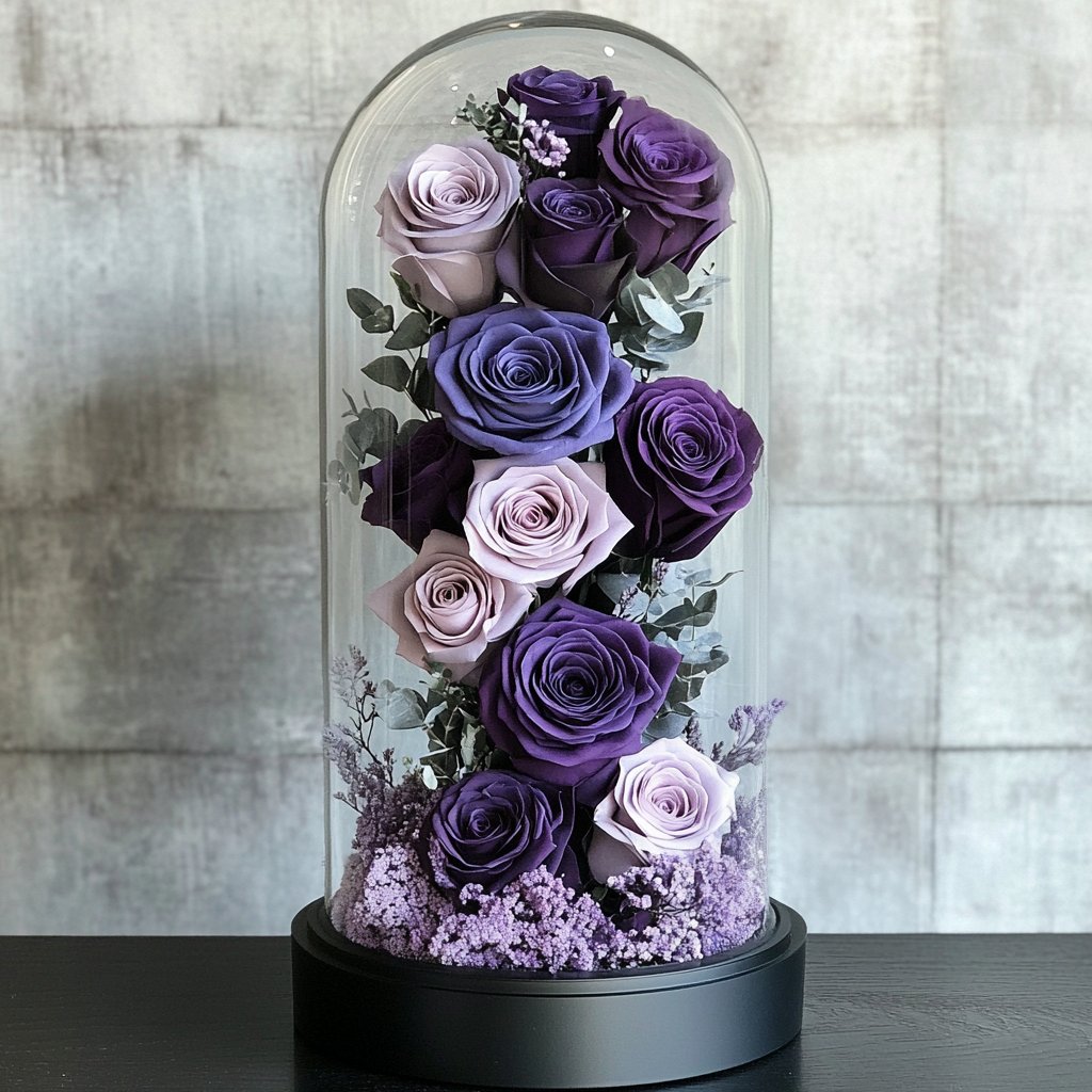 11 Purple Rose Set - Imaginary Worlds