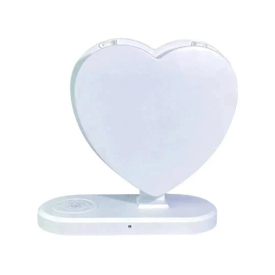 Heart-Shaped Forever Rose Lamp with Bluetooth Speaker