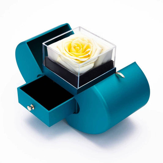 Accessories Gift Box Apple: Pale Yellow Rose - Imaginary Worlds