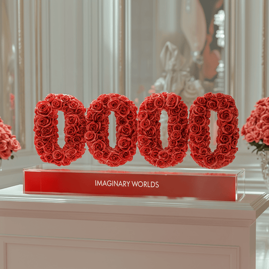 Angel Number 0000 Rose Box - Imaginary Worlds
