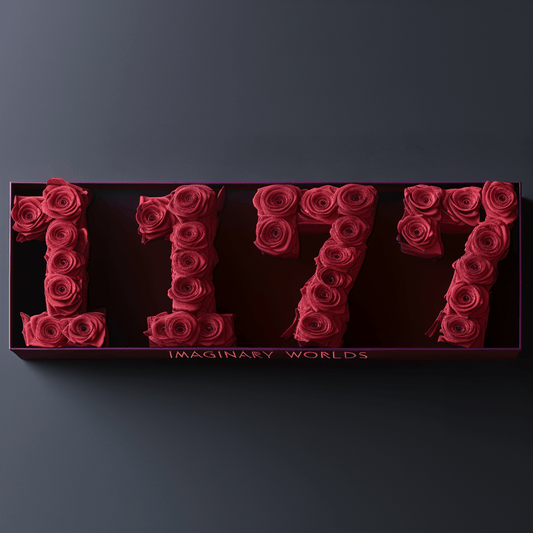 Angel Number 1177 Rose Box - Imaginary Worlds