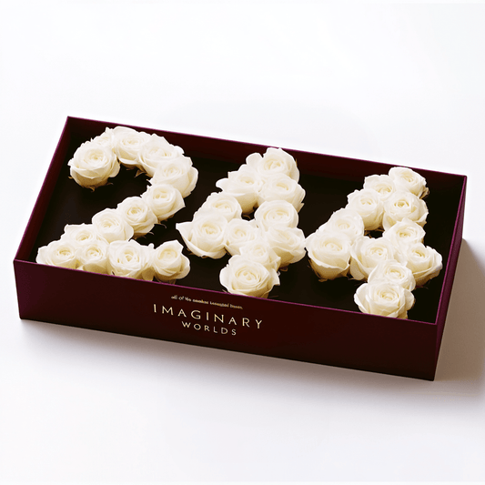 Angel Number 244 Rose Box - Imaginary Worlds