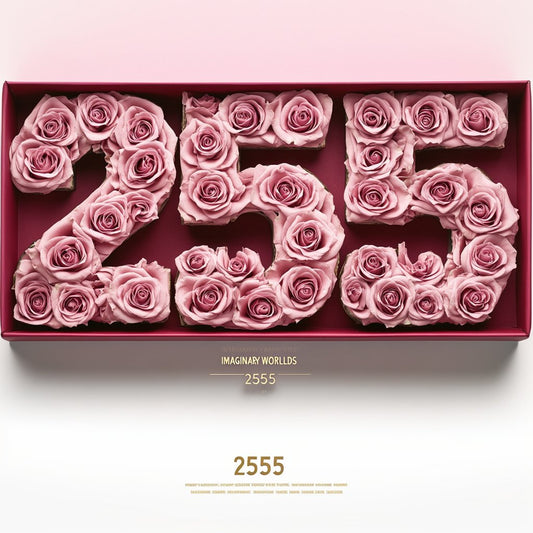 Angel Number 255 Rose Box - Imaginary Worlds