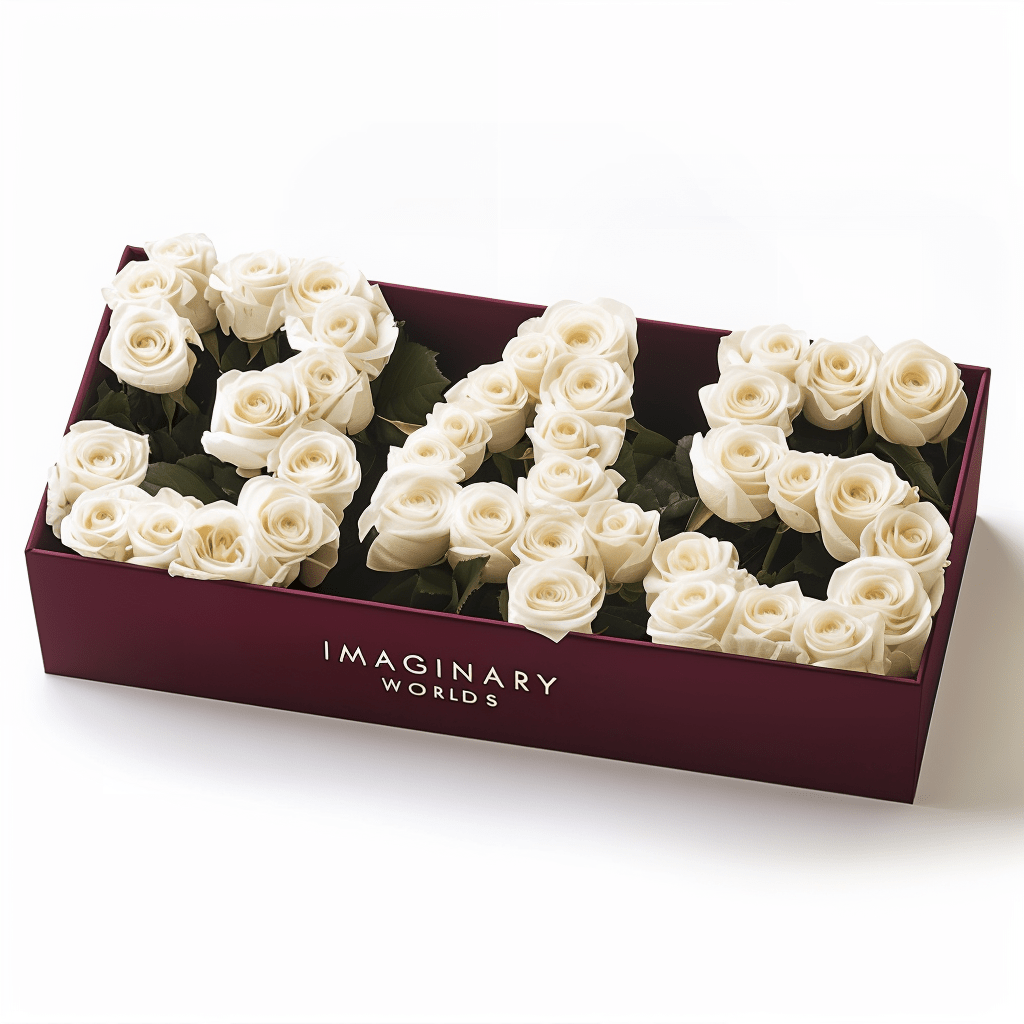 Angel Number 345 Rose Box - Imaginary Worlds