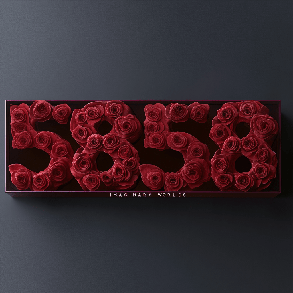 Angel Number 5858 Rose Box - Imaginary Worlds