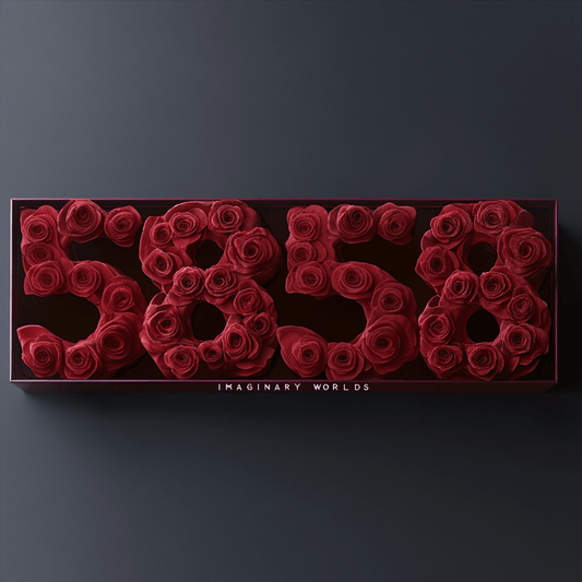 Angel Number 5858 Rose Box - Imaginary Worlds