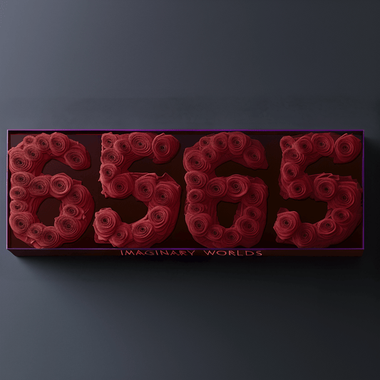 Angel Number 6565 Rose Box - Imaginary Worlds