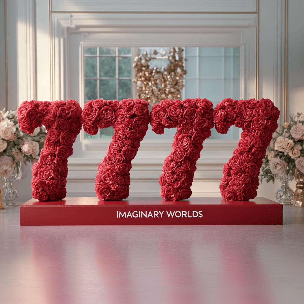 Angel Number 7777 Rose Box - Imaginary Worlds