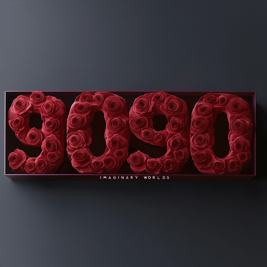 Angel Number 9090 Rose Box - Imaginary Worlds