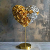 Apollo and Athena Mixed Rose Heart Lamp - Imaginary Worlds