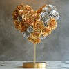 Apollo and Athena Mixed Rose Heart Lamp - Imaginary Worlds