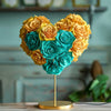 Apollo and Thetis Mixed Rose Heart Lamp - Imaginary Worlds