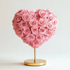 Ariel and Eric Pink Rose Heart Lamp - Imaginary Worlds