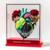 Aurora Glow Forever Rose Heart Sculpture - Imaginary Worlds