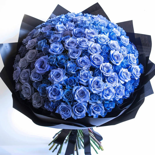 Azure Dreams Rose Bouquet - Imaginary Worlds