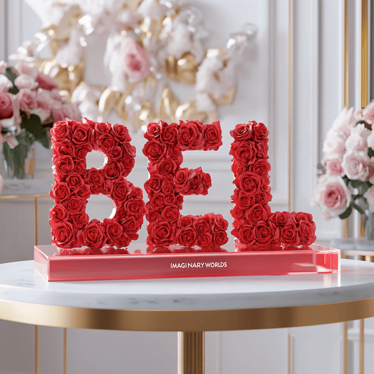 BEL Rose Sculpture – The Belgium Edition - Imaginary Worlds