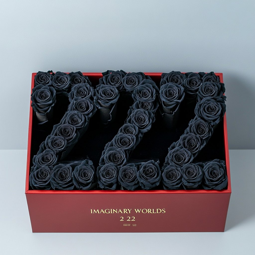 Angel Number 222 Rose Box Collection