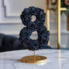 Black Rose Eternal Number 8 Lamp - Imaginary Worlds