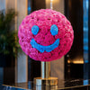 Blissful Rose Smiley Sphere Lamp - Imaginary Worlds