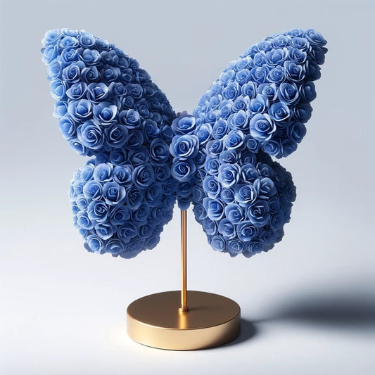 Blue Butterfly Lamp - Imaginary Worlds