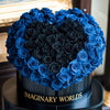 Blue Ramo Buchon with Black Rose Heart - Imaginary Worlds