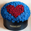 Blue Ramo Buchon with Red Rose Heart - Imaginary Worlds