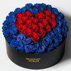 Blue Ramo Buchon with Red Rose Heart - Imaginary Worlds