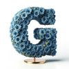 Blue Rose Eternal Letter G Lamp - Imaginary Worlds