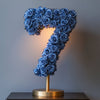 Blue Rose Eternal Number 7 Lamp - Imaginary Worlds