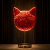 Cat's Meow Red Roses Lamp - Imaginary Worlds