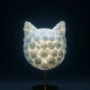 Cat's Meow White Roses Lamp - Imaginary Worlds