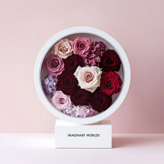 Crimson Majesty Flower Lamp - Imaginary Worlds