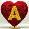 Custom Red Heart Rose Lamp with Color 'A' - Imaginary Worlds