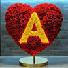 Custom Red Heart Rose Lamp with Color 'A' - Imaginary Worlds