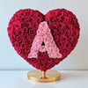 Custom Red Heart Rose Lamp with Color 'A' - Imaginary Worlds